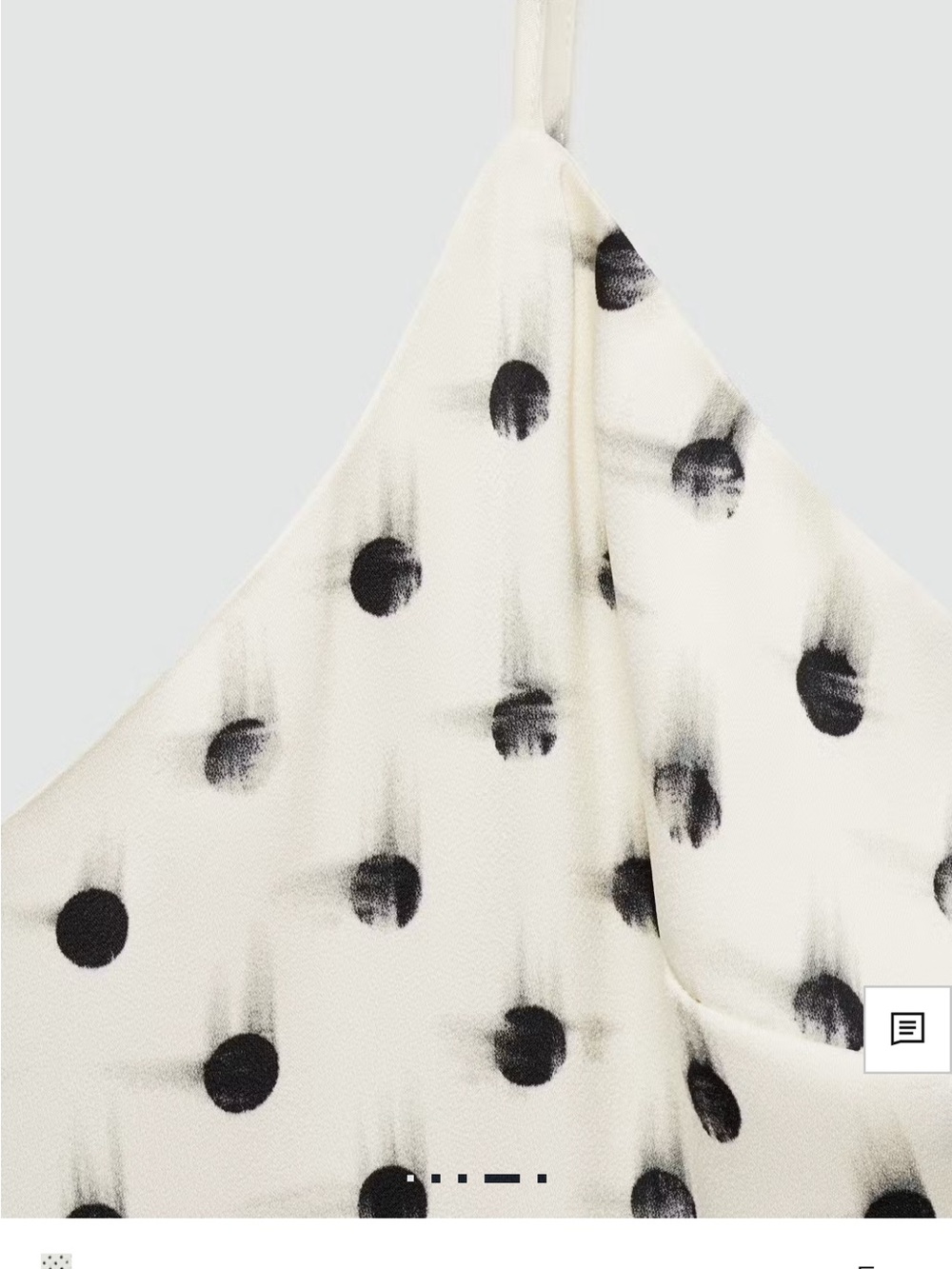 MANGO PRINTED CUT-OUT DETAIL DRESS - Picture 7 of 8